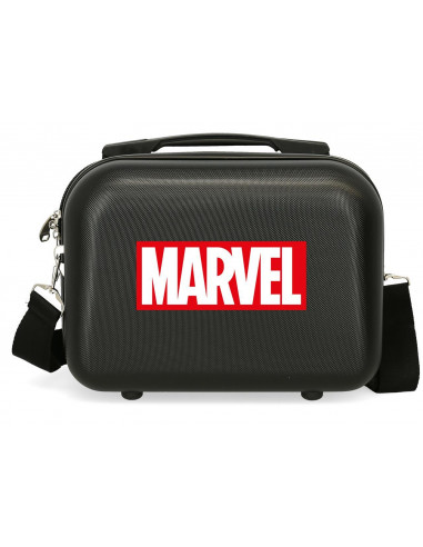 4541941 ADAPT. ABS VANITY CASE LOGO MARVEL BLACK